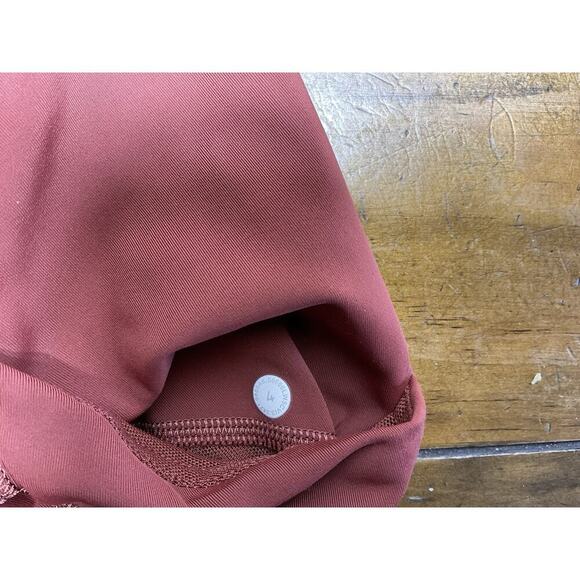 Lululemon Size 4 Brown Women’s Power Through High Rise Leggings - Picture 5 of 11